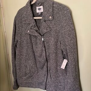 Gray Zip-Up Jacket